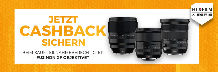 Fujifilm XF-Objekitv Cashback