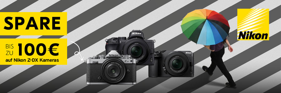 Nikon Z-DX Sofortrabatt-Aktion